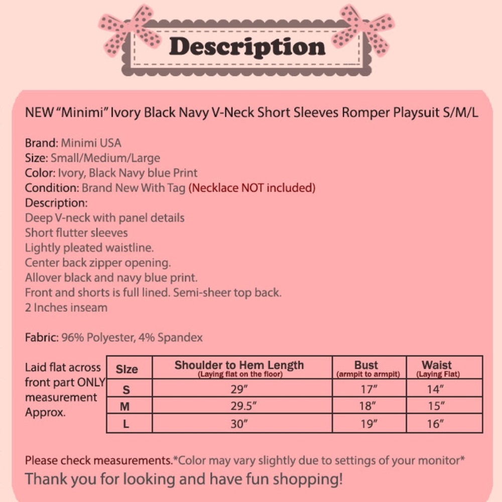 ☝️Last one ☝️Ivory V Neck Flutter Boho CUTE Romper - Picture 8 of 8